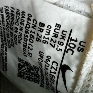 Little boys, Nike sneakers